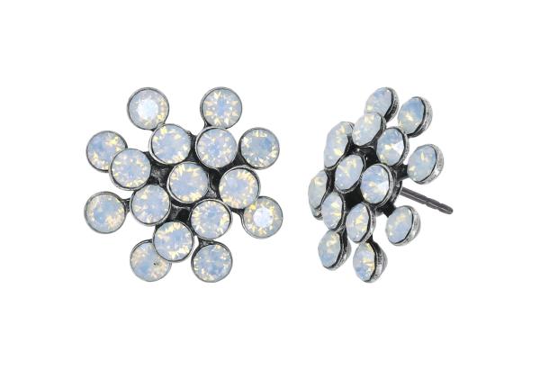 White - Magic Fireball MINI - Konplott earrings